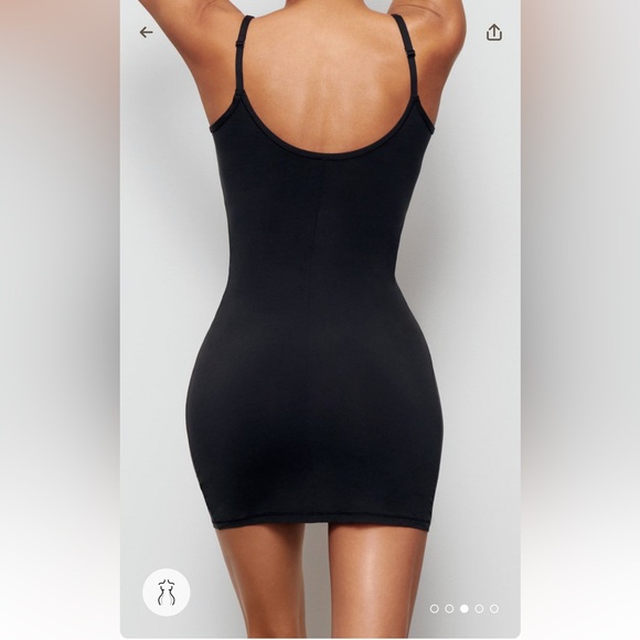 SKIM Fits Everybody Slip Dress Onyx Size Small BRAND NEW - Picture 4 of 7